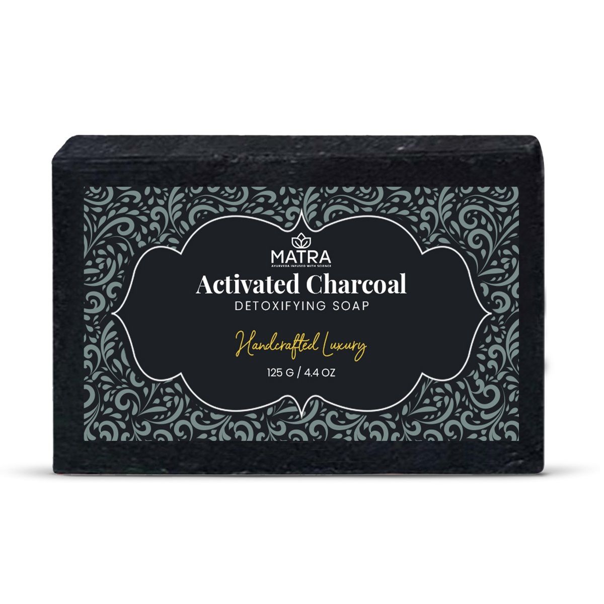 Activated Charcoal Soap Handmade Bathing Soap for Detoxifying & Deep Cleansing