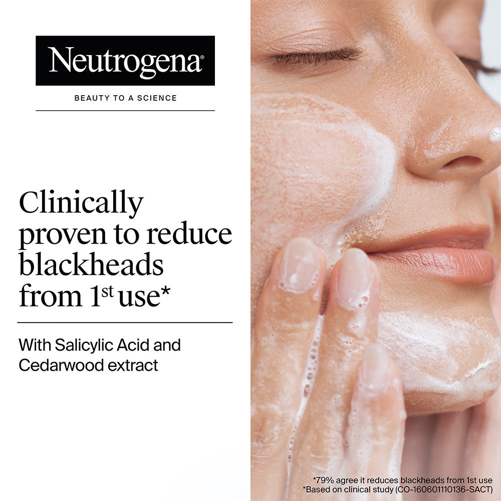 Deep Clean Blackhead Eliminating Face Scrub & Exfoliator with Salicylic Acid