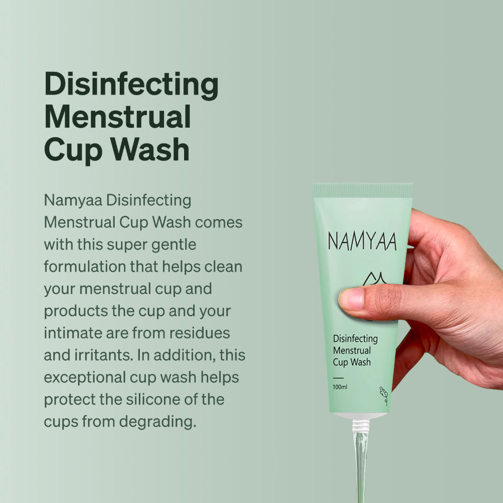 Disinfecting Menstrual Cup Wash Paraben & Sulphate Free