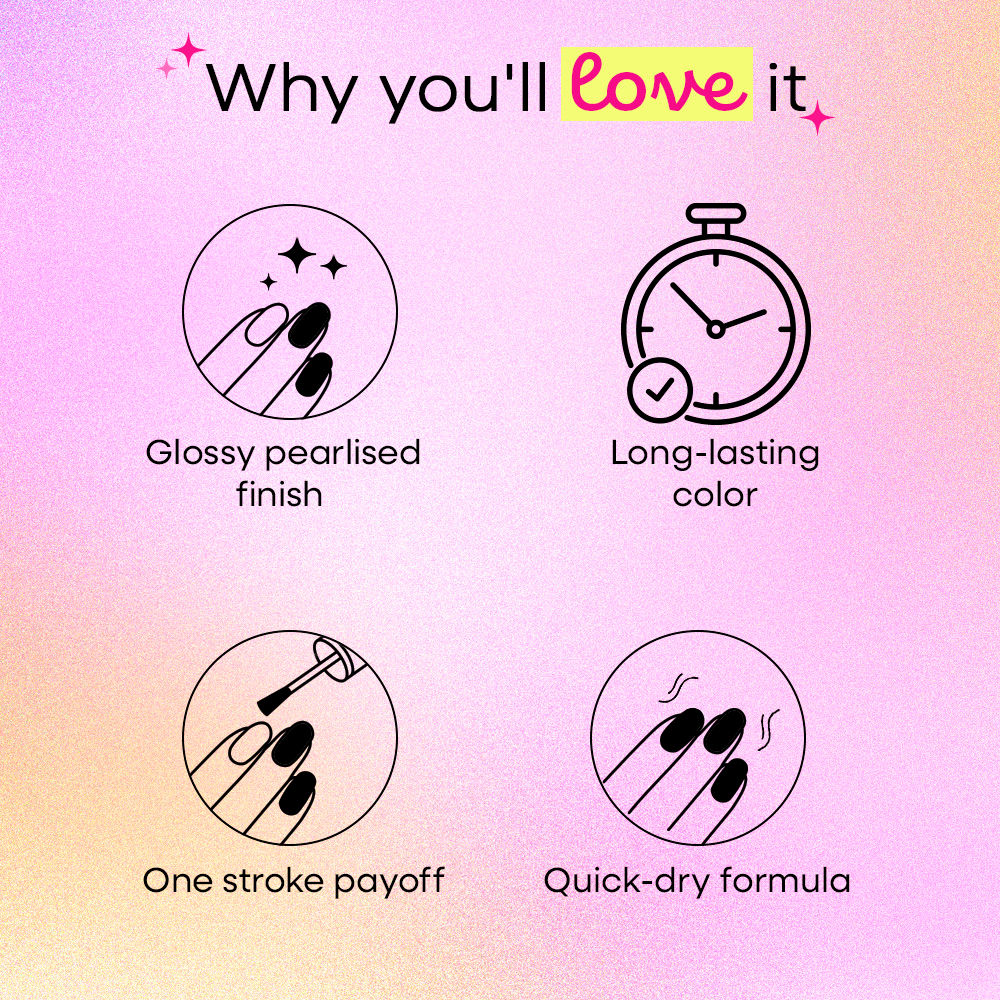 Nykaa Glazed Nail Enamel