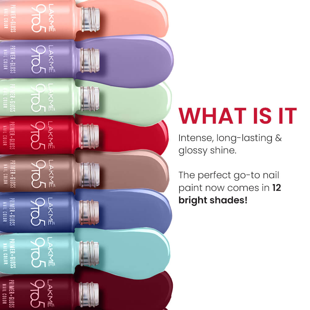 9 To 5 Primer + Gloss Nail Color