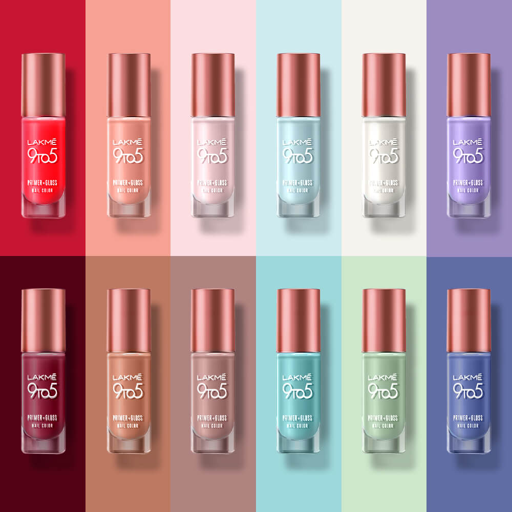 9 To 5 Primer + Gloss Nail Color