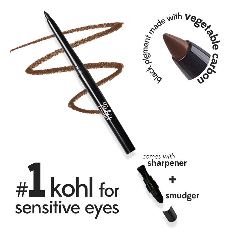 Smoked Kohl + Brow Filler - Brown