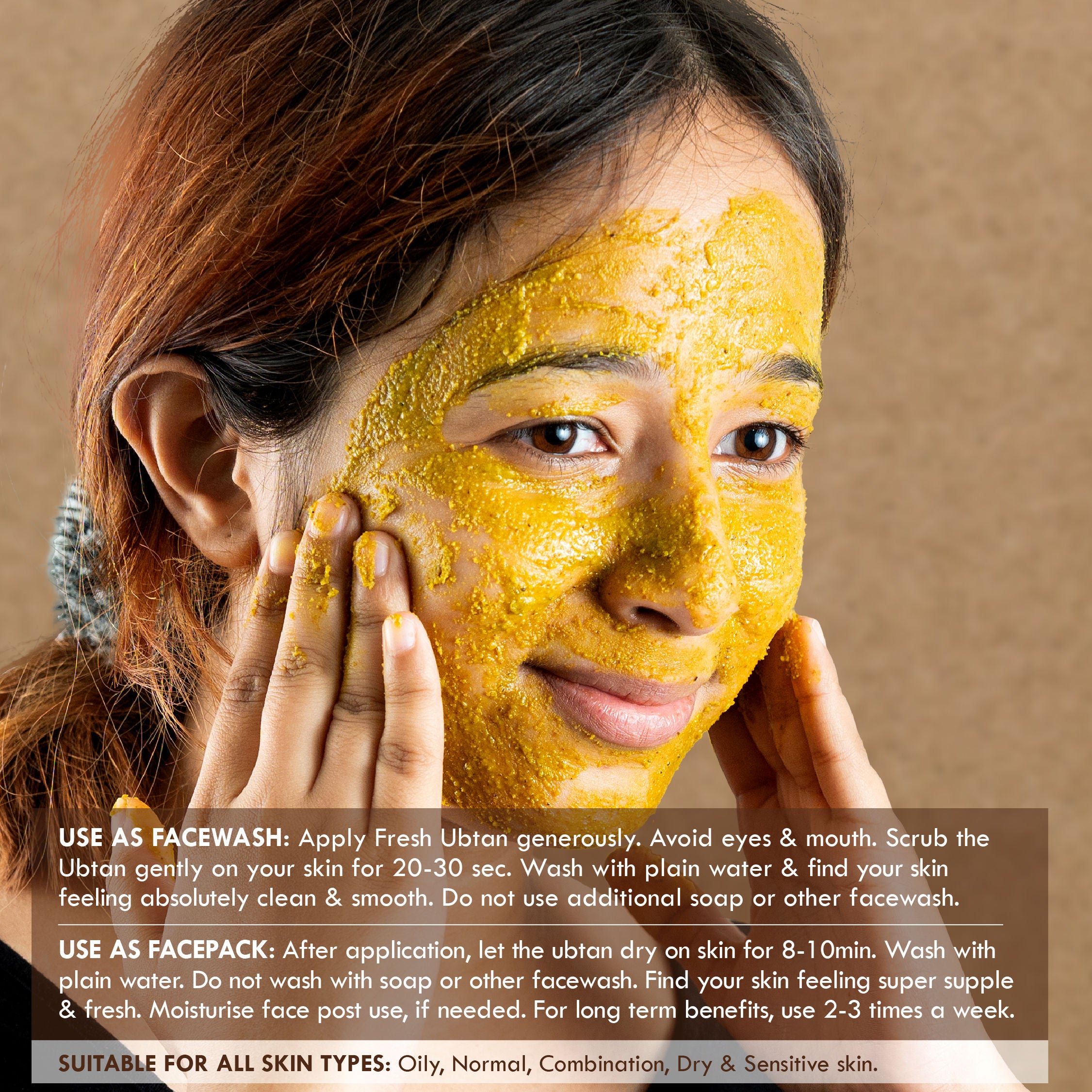 Fresh Daily Ubtan Delicate Rose Face Pack