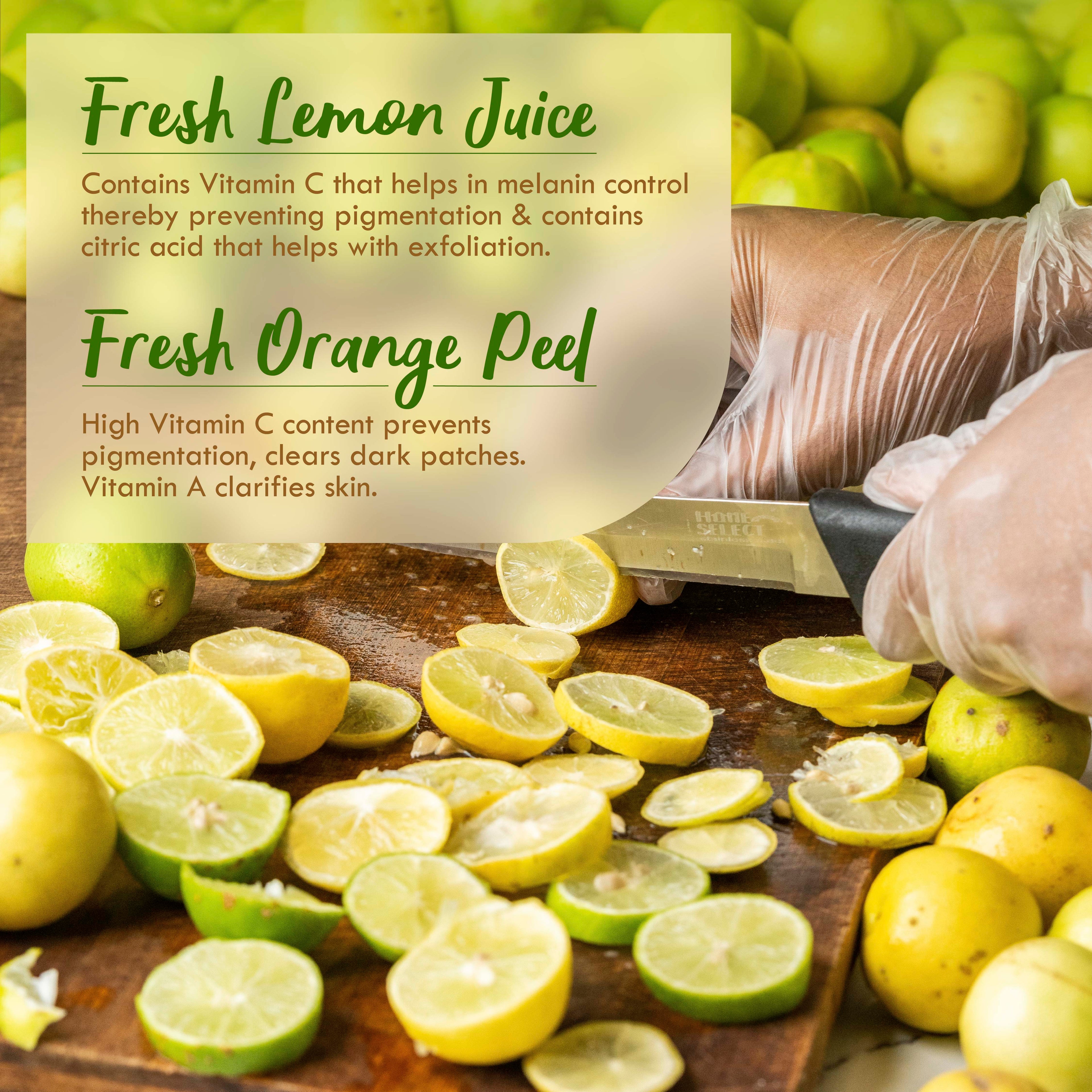 Fresh Lemon Drop Underarm Ubtan 4-in-1 Scrub