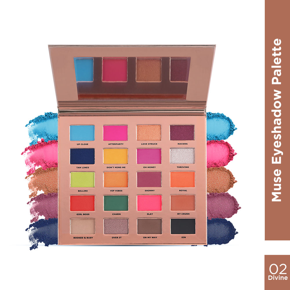 Muse Eyeshadow Palette - Divine - 02