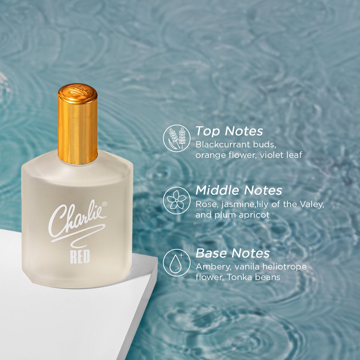 Charlie Red EAU Fraiche Vaporisateur For Her