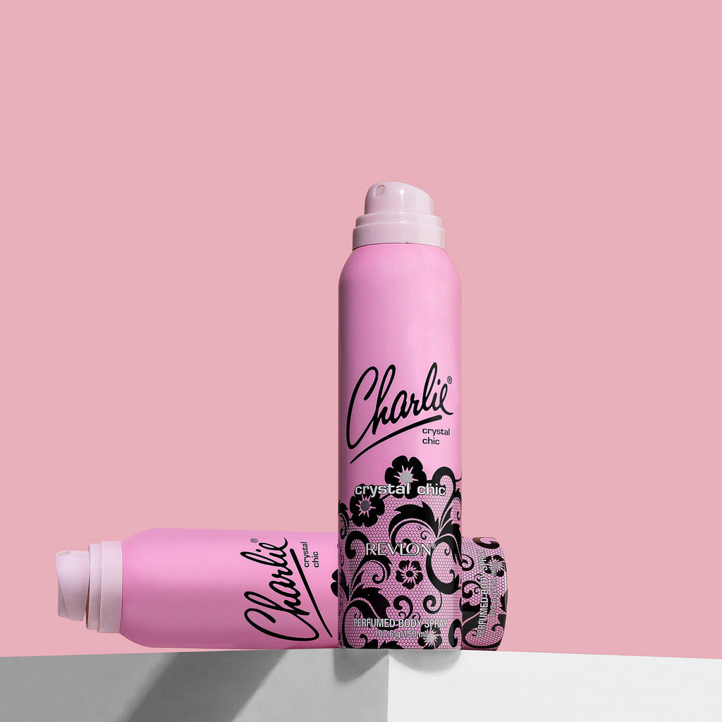 Charlie Crystal Chic Perfumed Body Spray For Her