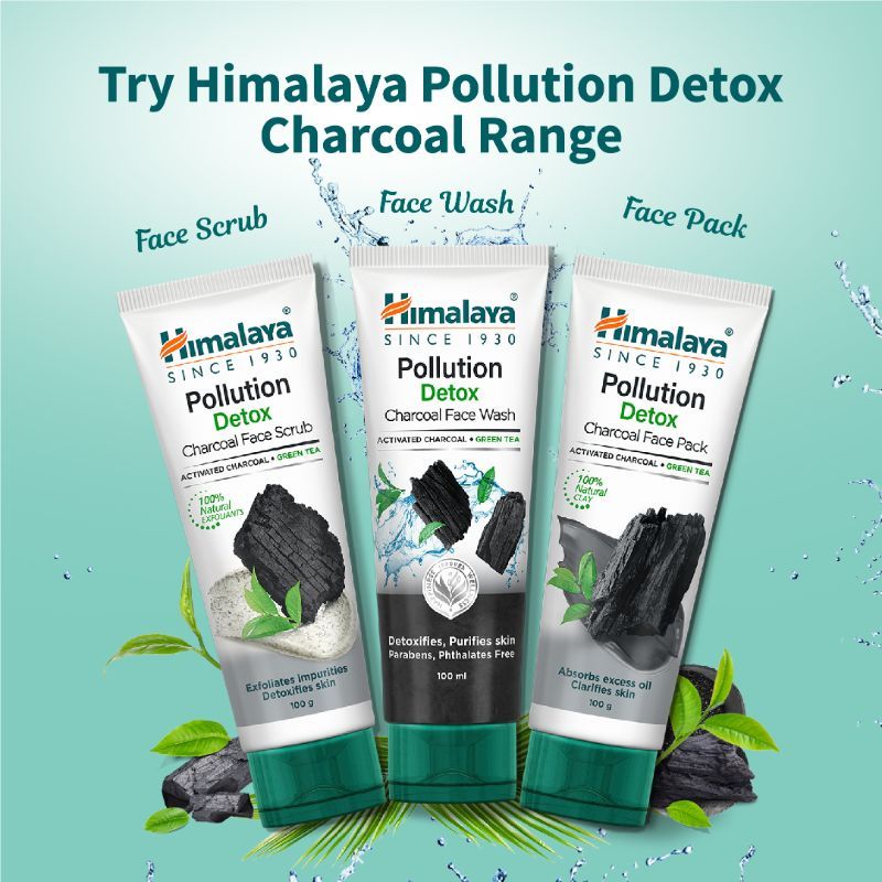 Pollution Detox Charcoal Face Pack