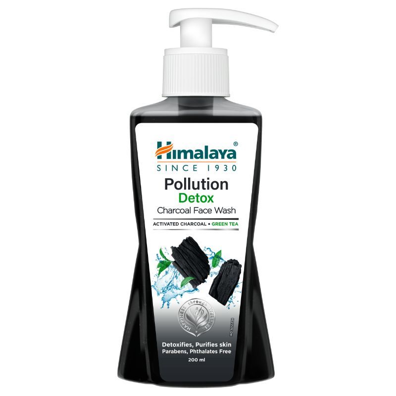 Pollution Detox Charcoal Face Wash