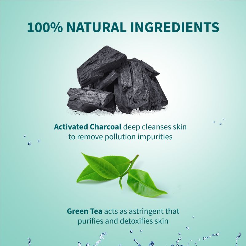 Pollution Detox Charcoal Face Wash