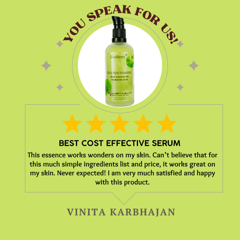 Cica Niacinamide Glow Essence with Hyaluronic Acid