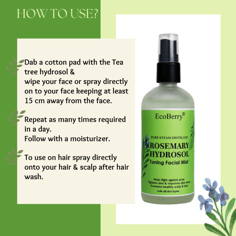 Rosemary Water Spary for Hair Growth
