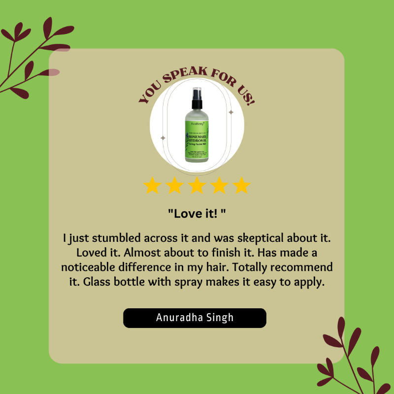 Rosemary Water Spary for Hair Growth