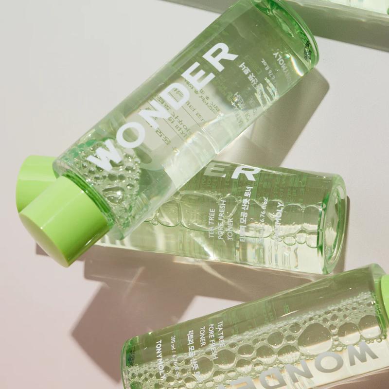 Korean Wonder Tea Tree Pore Fresh Toner to Soothe & Control Oily Skin