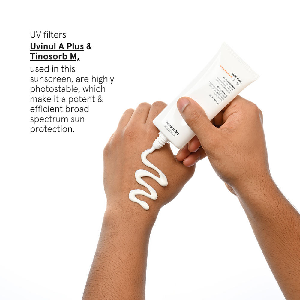 Light Fluid SPF 50 Face Sunscreen