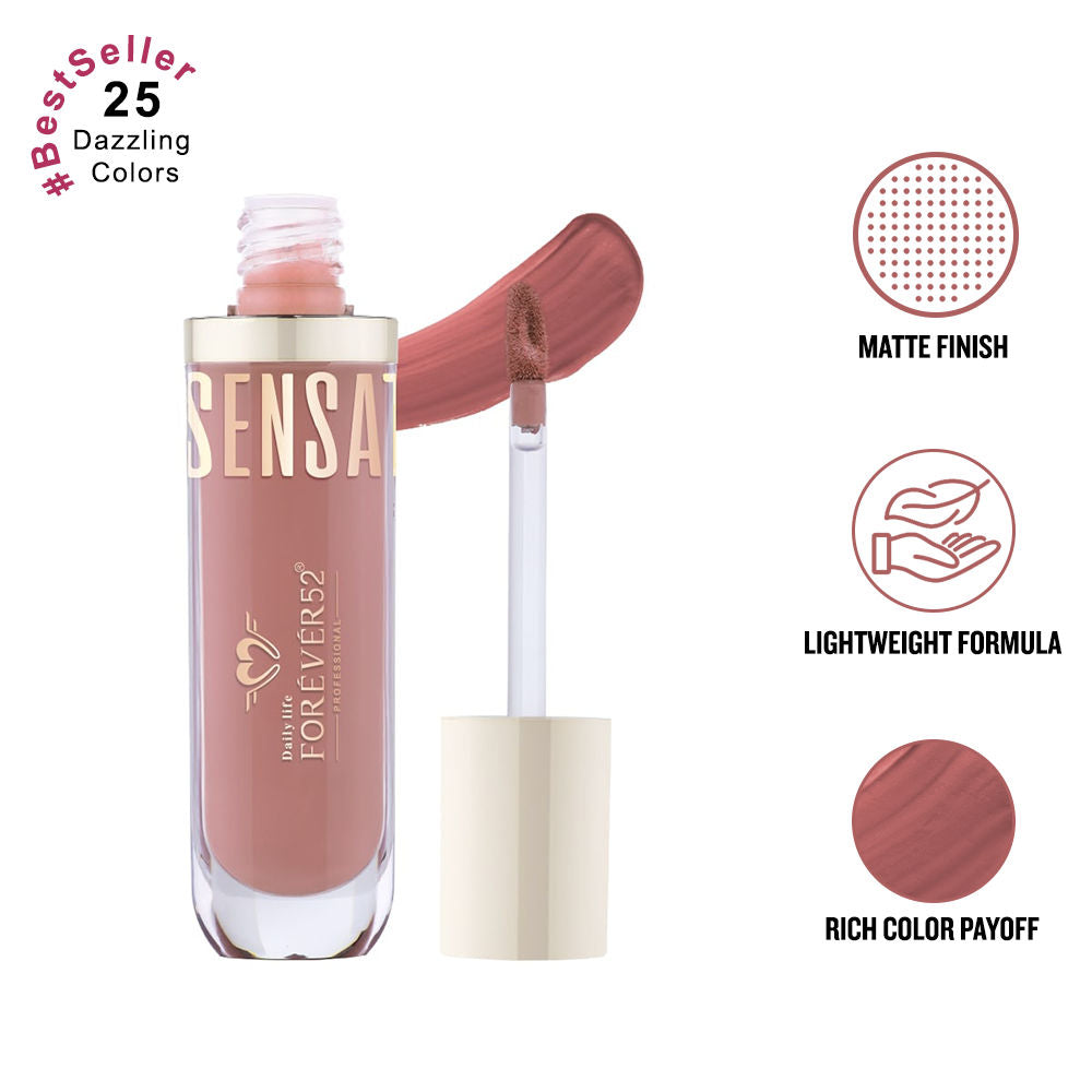 Sensational Lip Liquid Lipstick - Creamy Caramel - 010