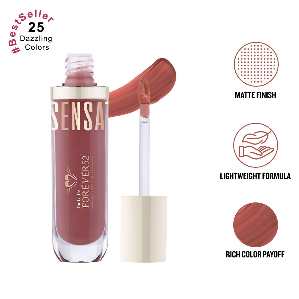 Sensational Lip Liquid Lipstick - Stella Rosa - 015