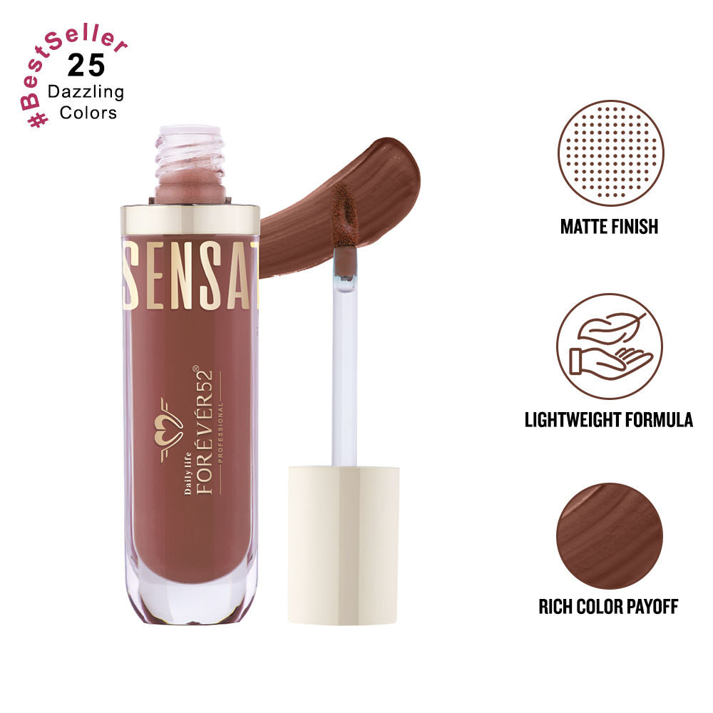Sensational Lip Liquid Lipstick - Muted Mocha-025