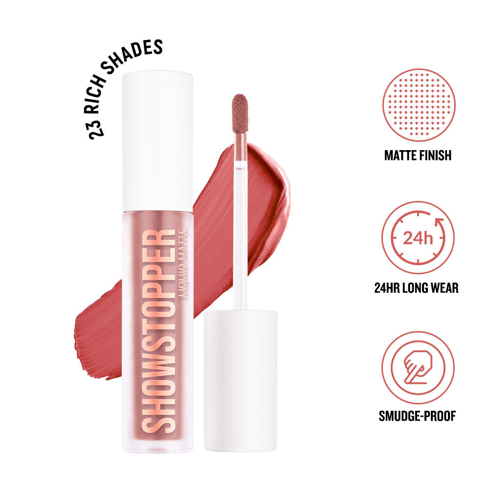 Show Stopper Liquid Matte - Cinnamon Nude