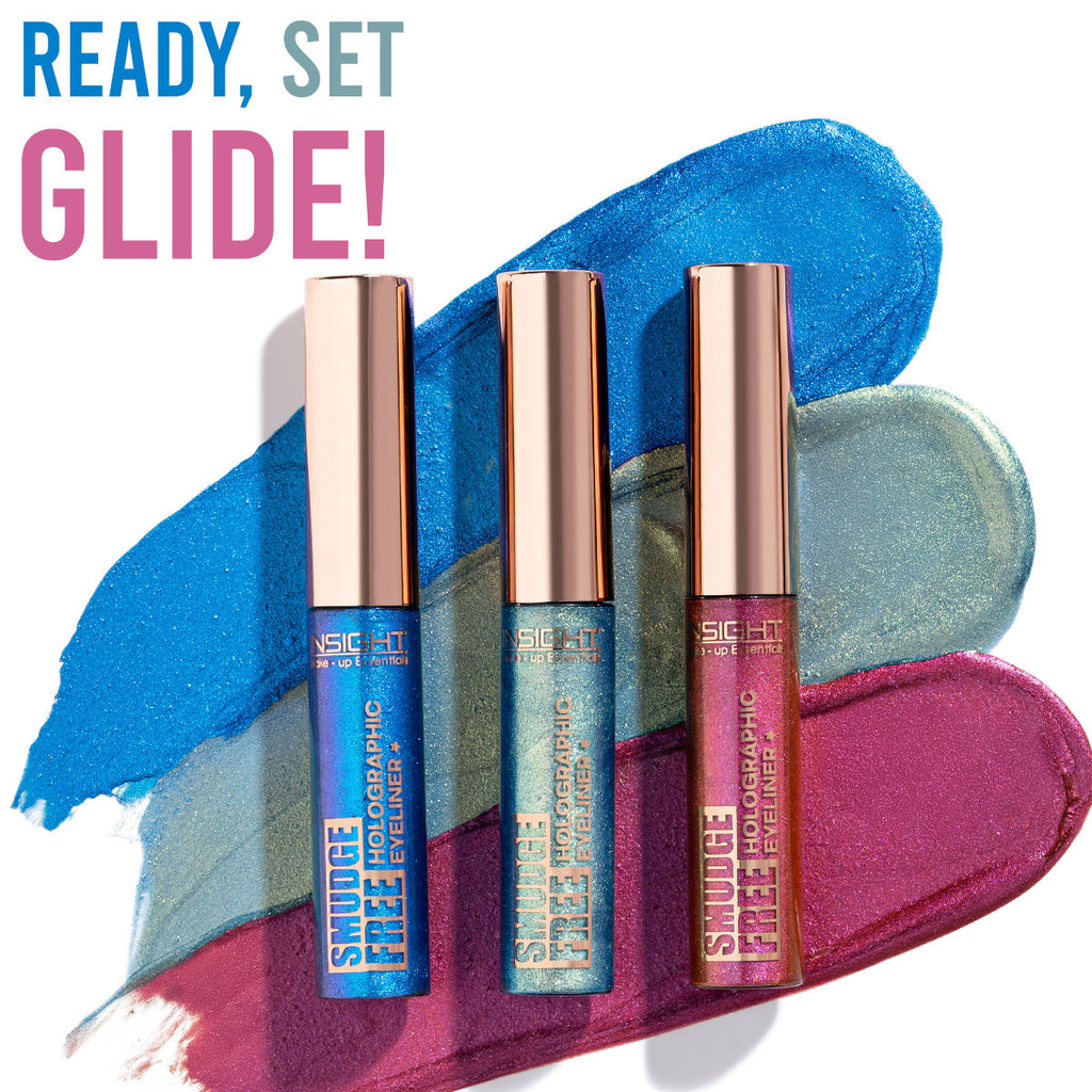 Smudge Free Holographic Eyeliner, Dual Tone Effect