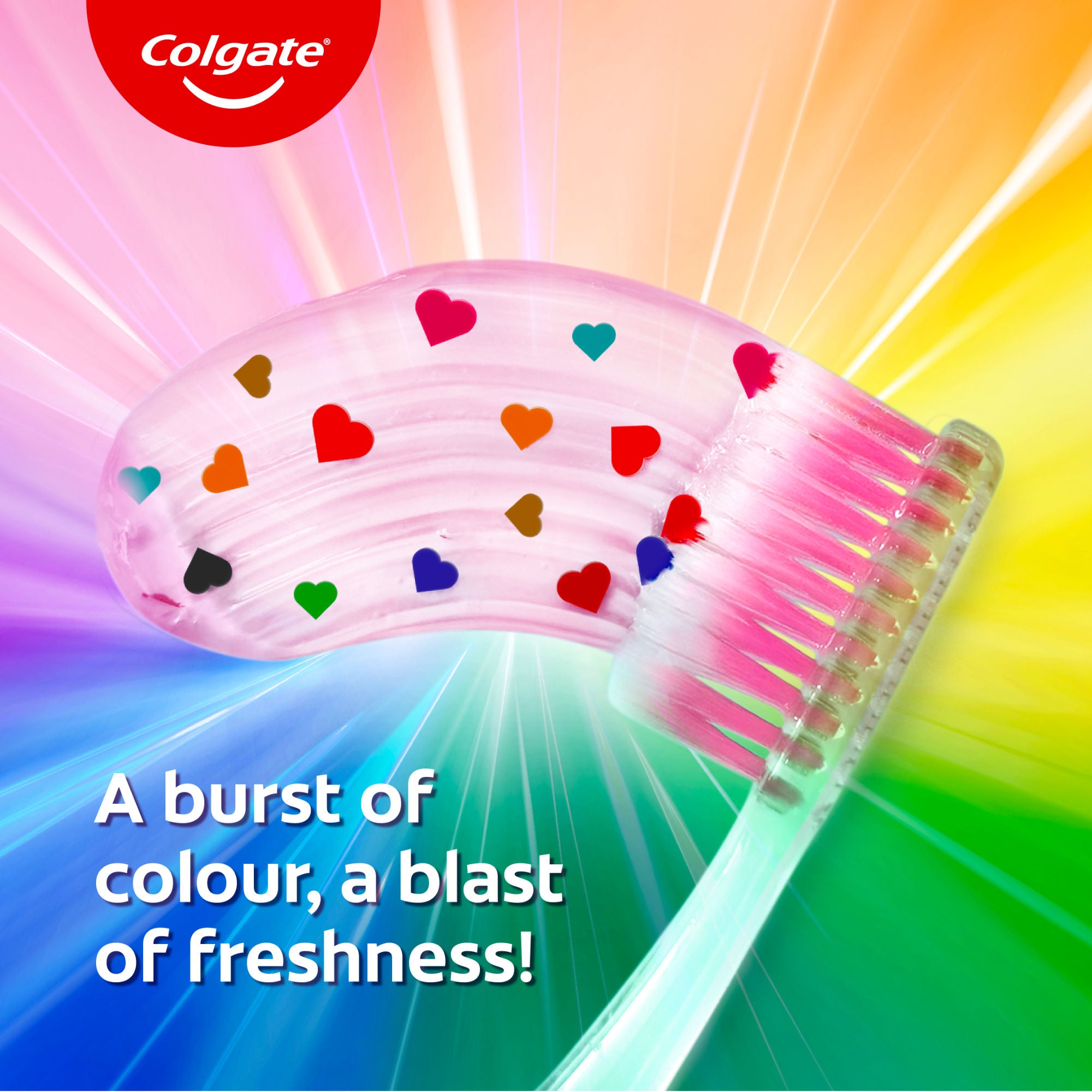 Maxfresh Rainbow Fresh Toothpaste With Cooling Crystals