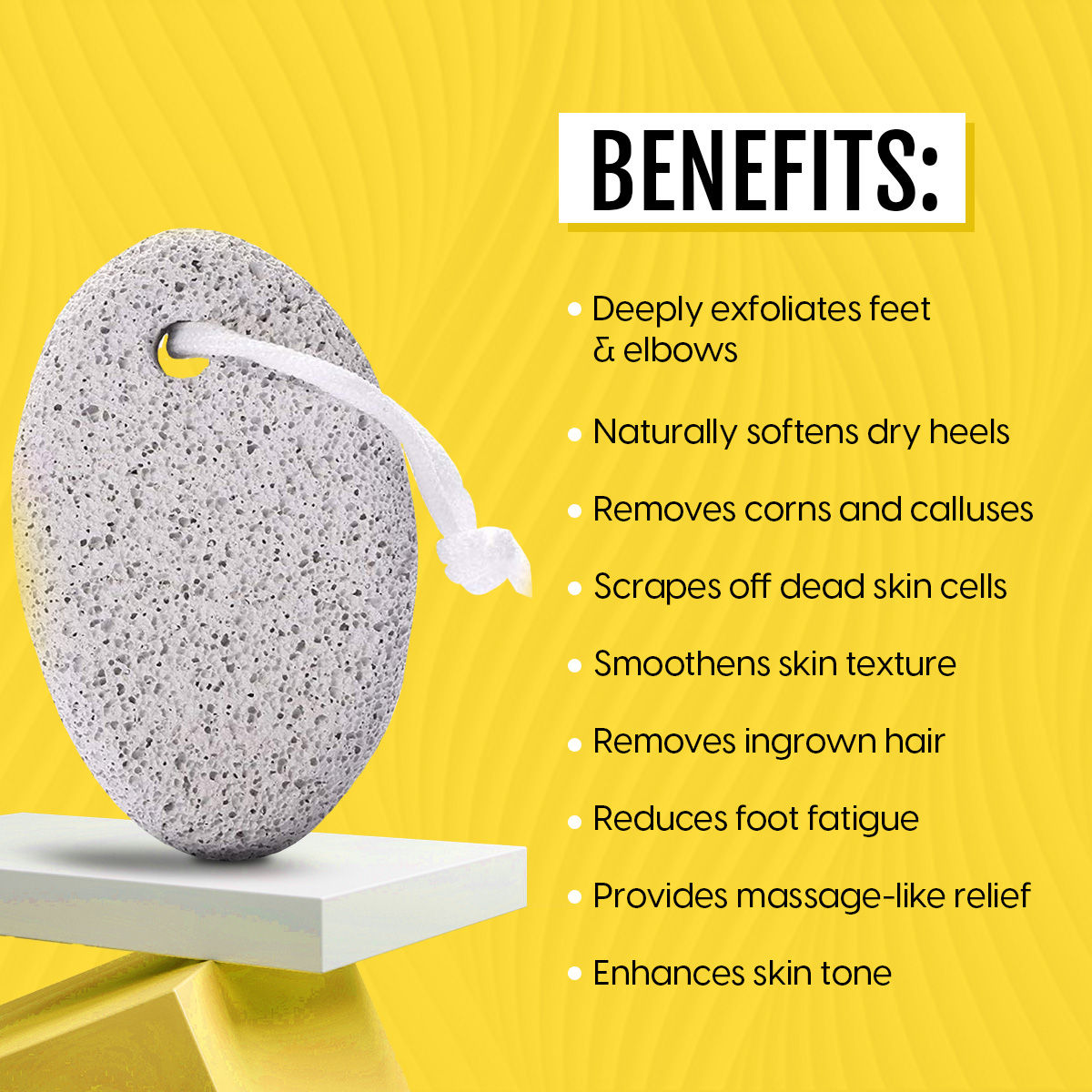 Pumice Stone - 40mm (Color May Vary)