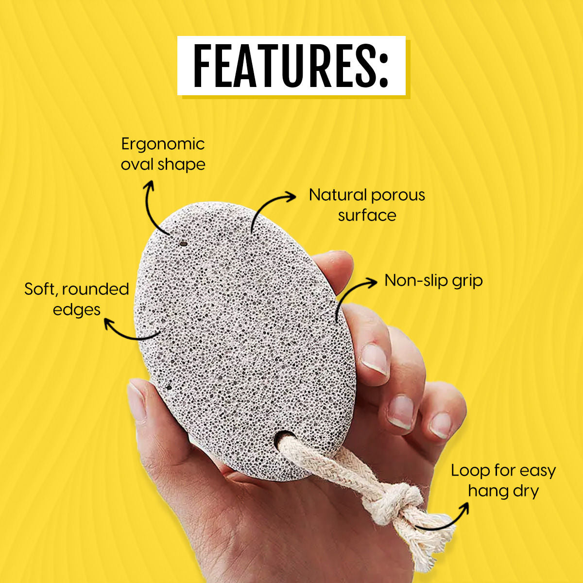 Pumice Stone - 40mm (Color May Vary)
