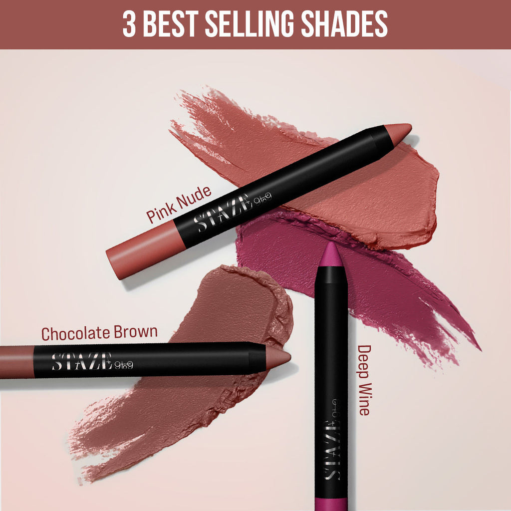 The Signature Lip Crayons - Lipstick Set