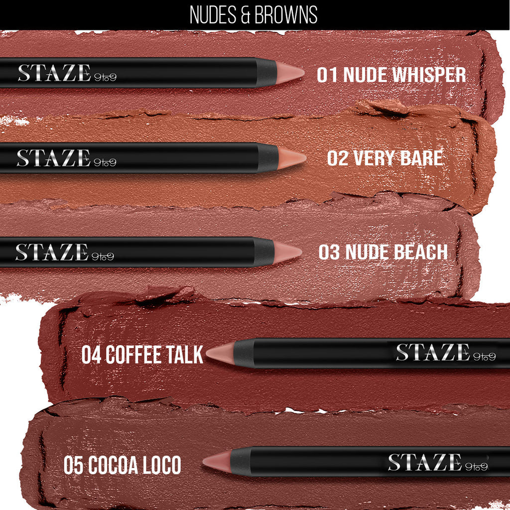 The Signature Lip Crayons - Lipstick Set