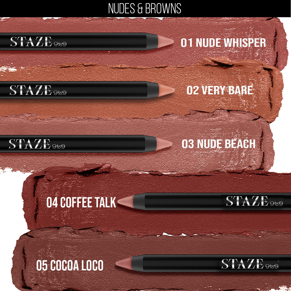 The Signature Lip Crayons - Lipstick Set