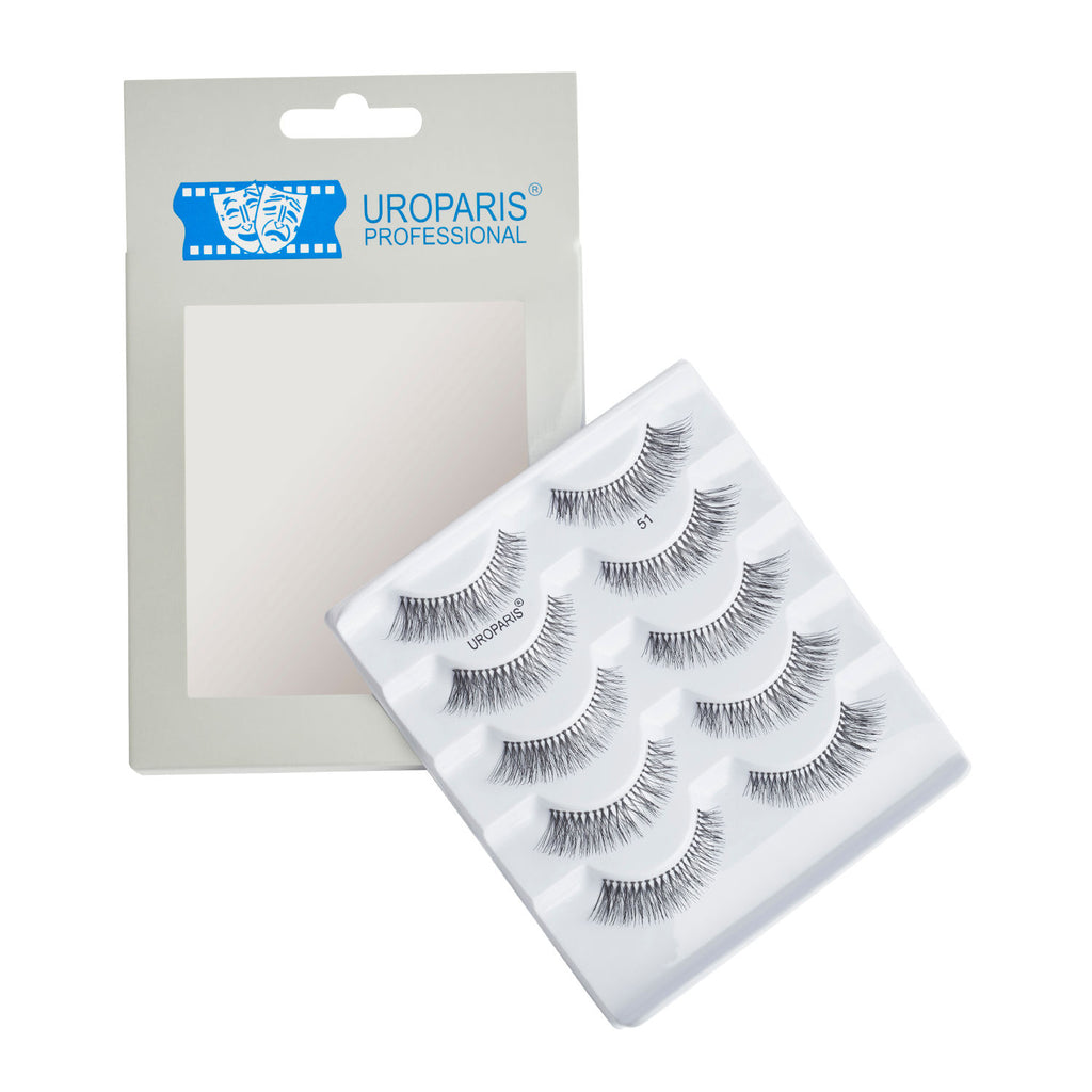 Human Hair Eyelashes 51 - Black