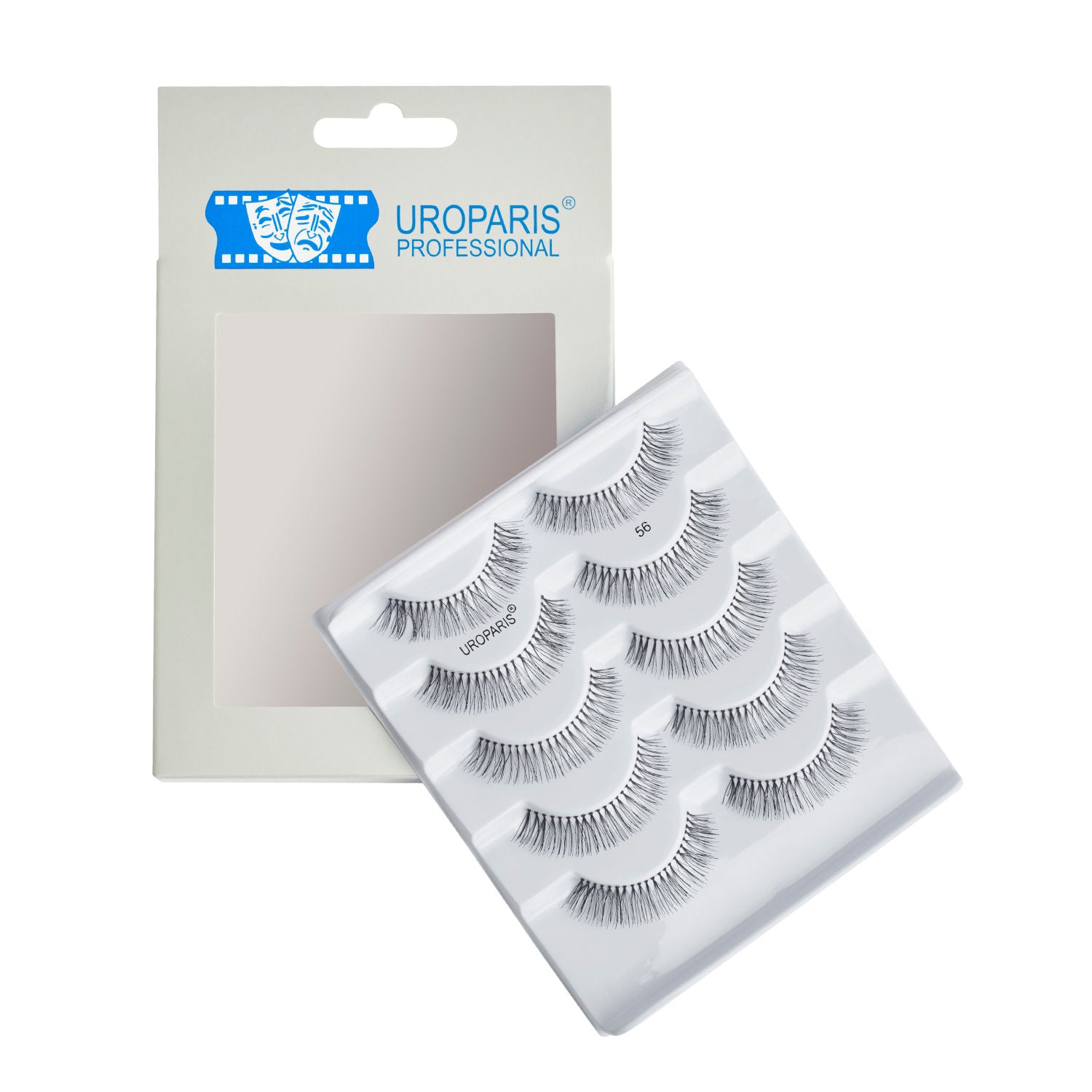Human Hair Eyelashes 56 - Black