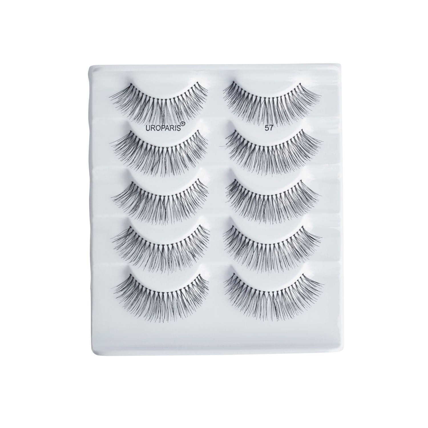 Human Hair Eyelashes 57 - Black