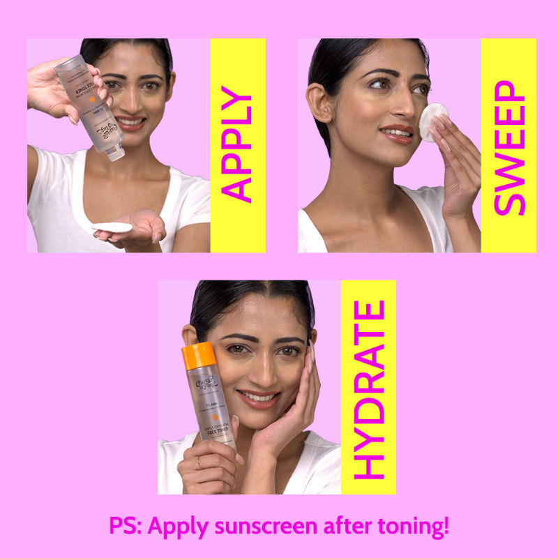 Gentle Exfoliating Face Toner For Glowing Skin