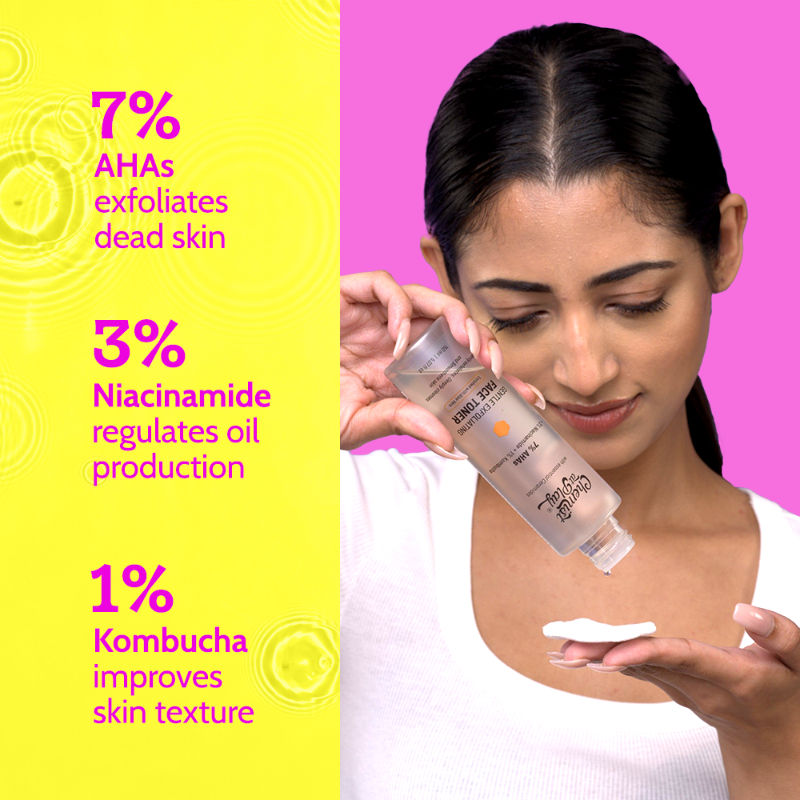 Gentle Exfoliating Face Toner For Glowing Skin