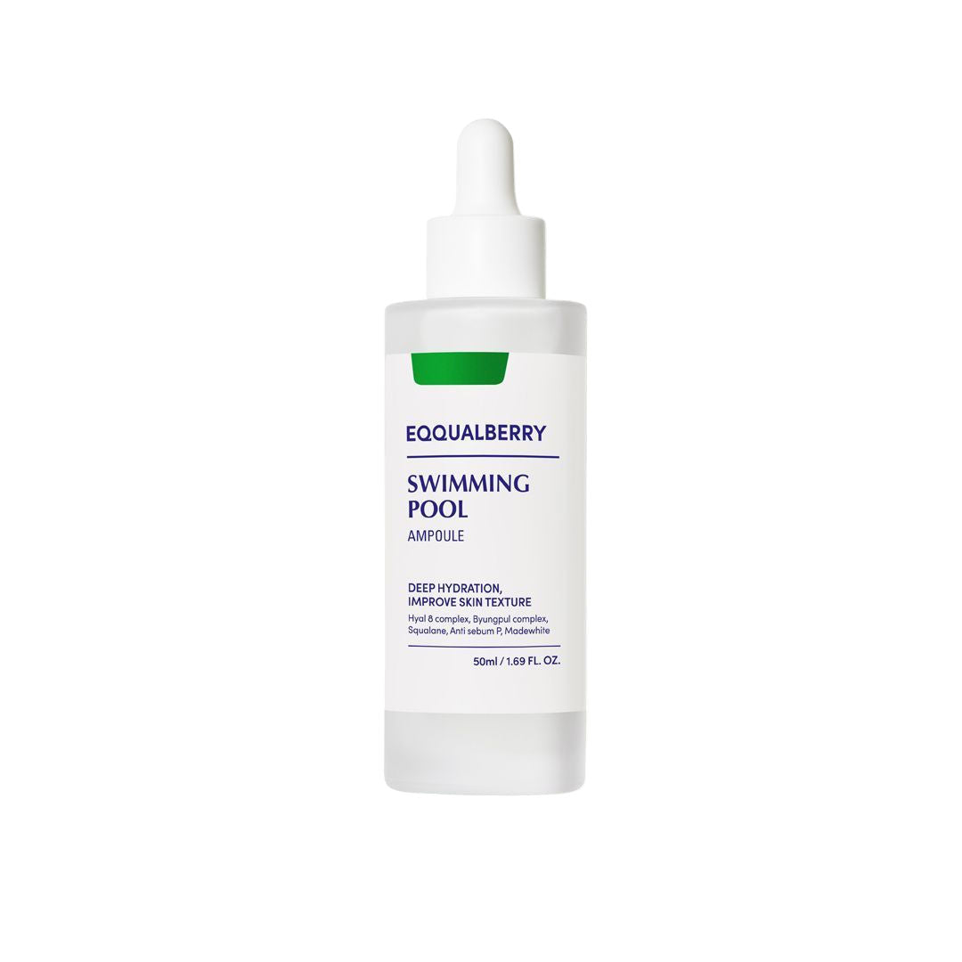 Swimming Pool Hydrating Ampoule – Glass Skin, 5 Berry Complex & Hyaluronic Acid