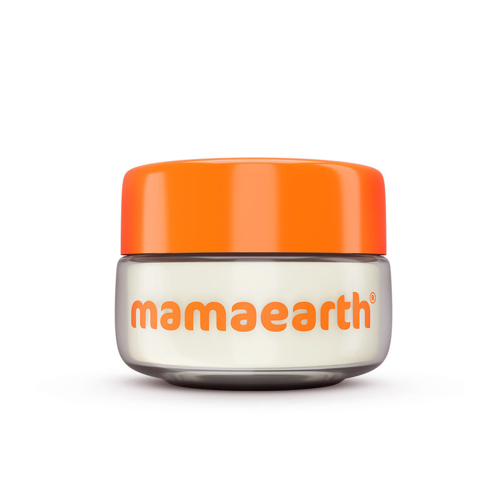 Vitamin C Lip Balm SPF 50 with Coconut Oil and Shea Butter for Brightening Dry Lips