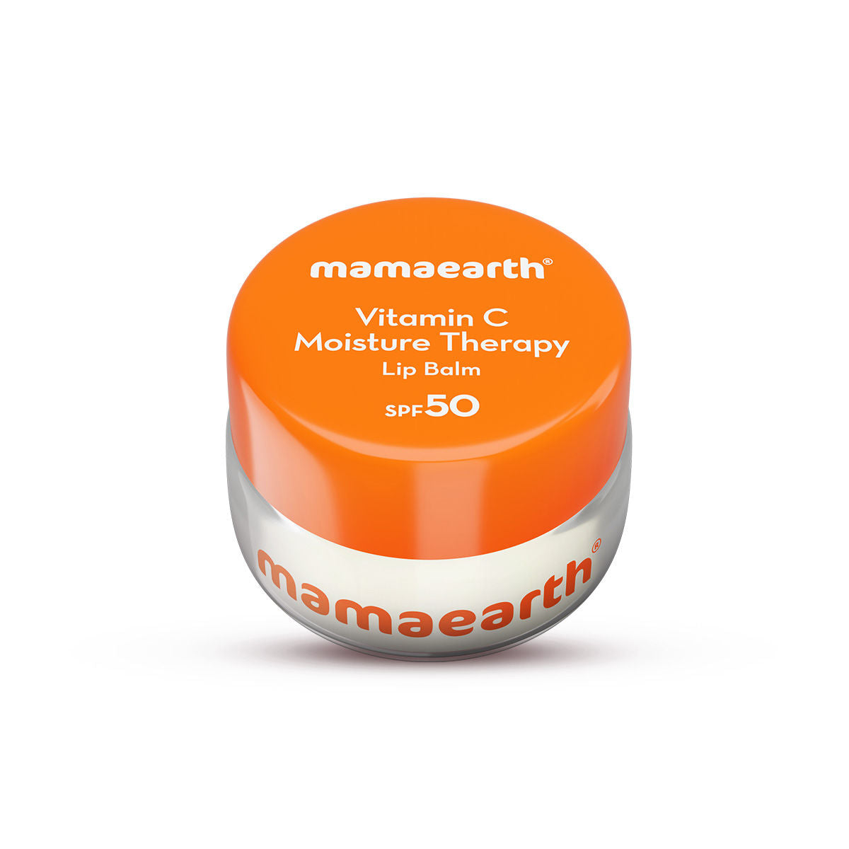 Vitamin C Lip Balm SPF 50 with Coconut Oil and Shea Butter for Brightening Dry Lips