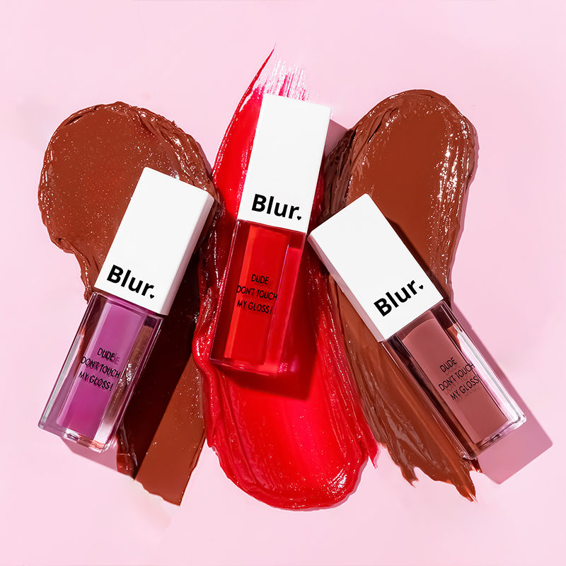 INDIA Dude Don't Touch My Gloss - Wine