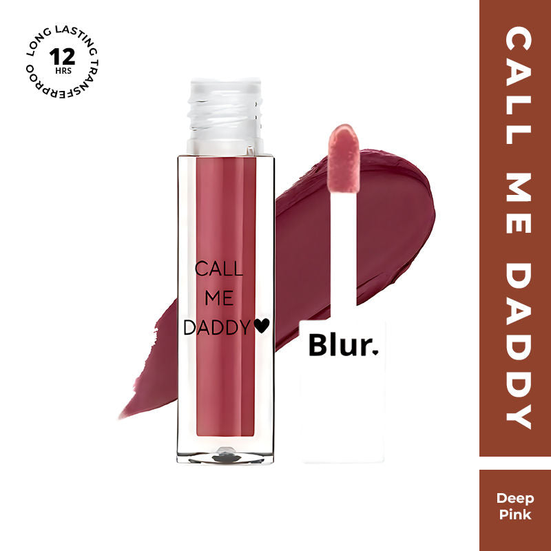 INDIA Call Me Daddy Nude Matte Liquid Lipsticks - Deep Pink