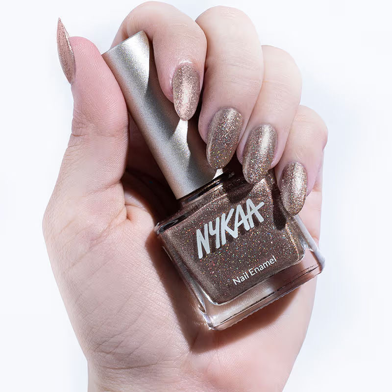 Nykaa Glitter Nail Enamel