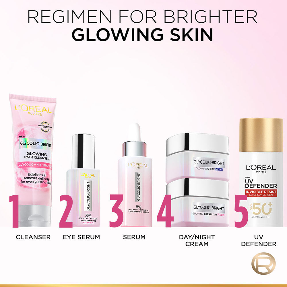 Glycolic Bright Night Cream With Glycolic Acid & Niacinamide Skin Brightening Cream