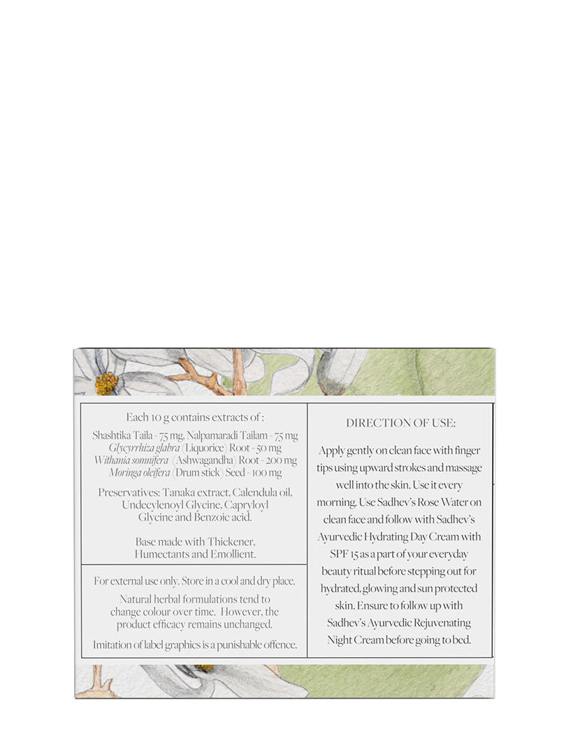 Ayurvedic Hydrating Day Cream Spf 15