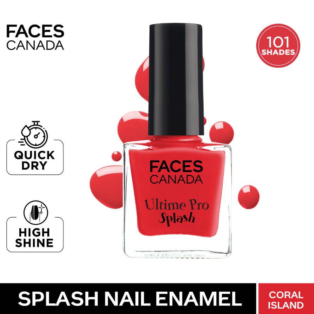 Splash Nail Enamel - Coral Island