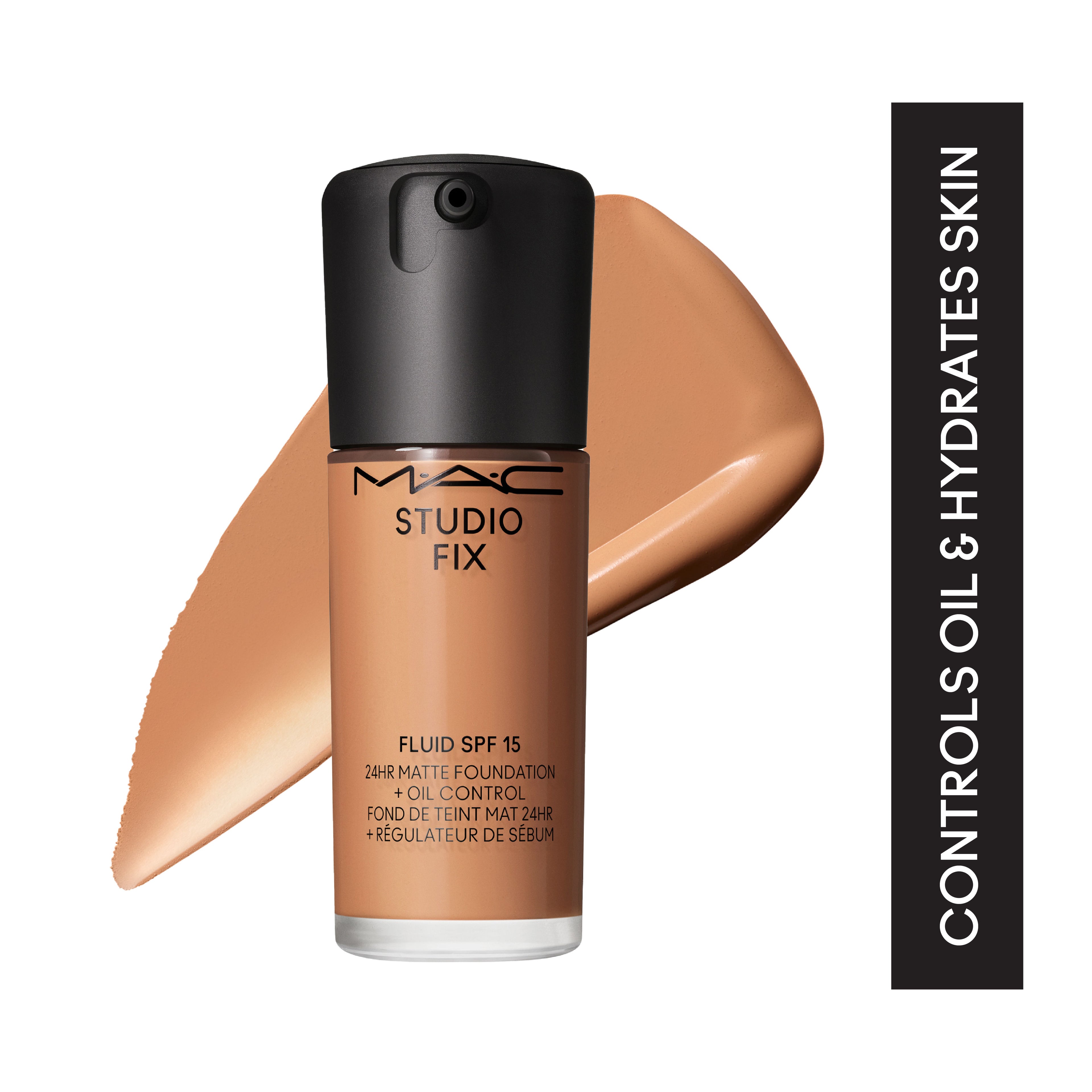 Studio Fix Fluid SPF 15 Soft Matte Foundation With Hyaluronic Acid - NW 25