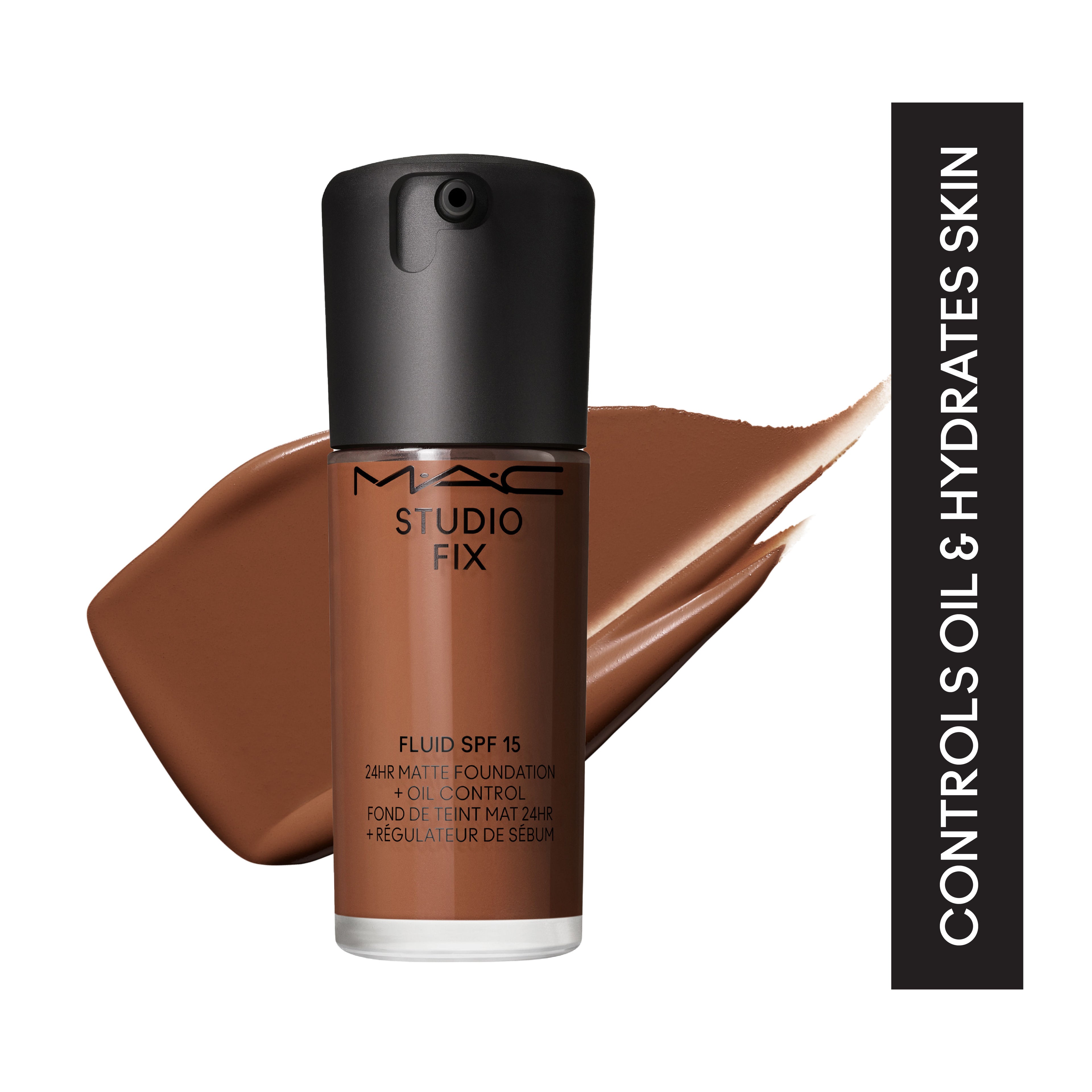 Studio Fix Fluid SPF 15 Soft Matte Foundation With Hyaluronic Acid - NW 44
