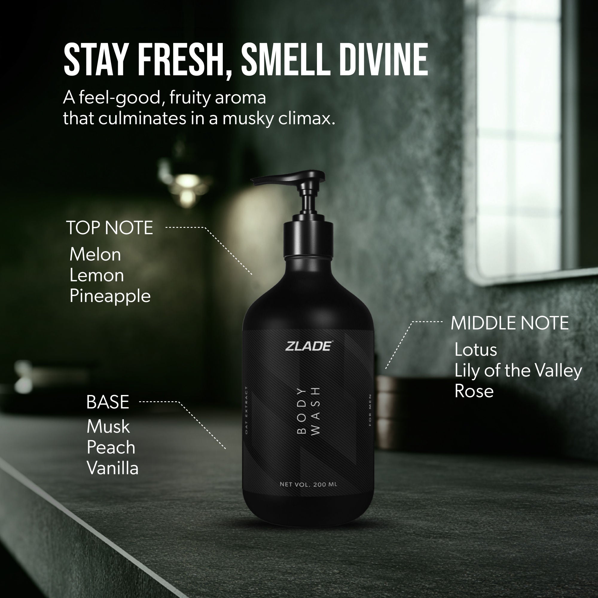 Niacinamide & Oat Extract Body Wash