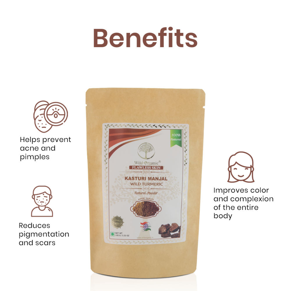 Kasturi Manjal Wild Turmeric Powder