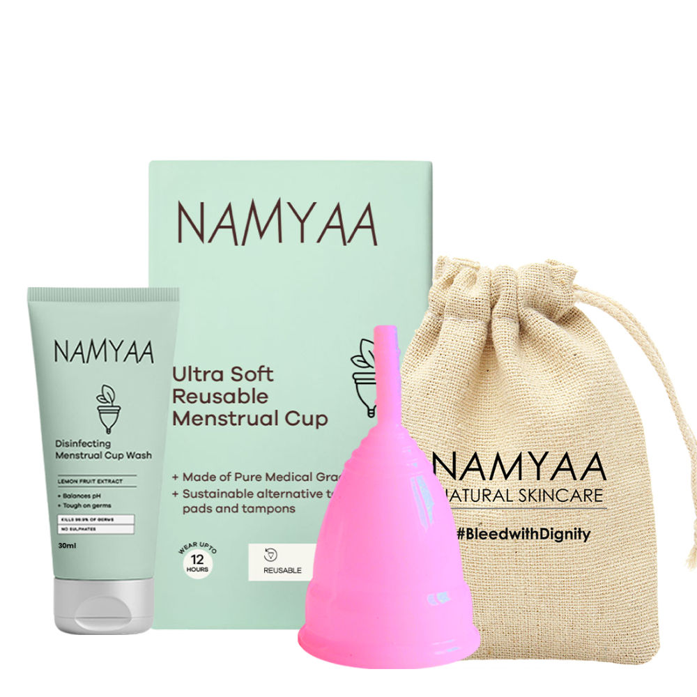 Ultra Soft Reusable Menstrual Cup Small - 1 Pc